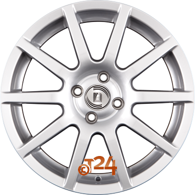 DIEWE WHEELS ALLEGREZZA 6.5x15 ET45 5x108 PIGMENTSILBER Einteilig