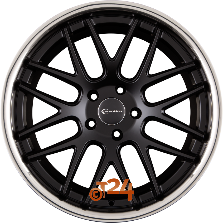 CONCAVE|Black Matt Inox 19