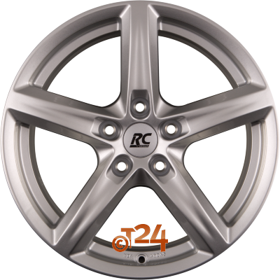 BROCK / RC RC24 7x16 ET46 5x112 Kristallsilber (KS) Einteilig