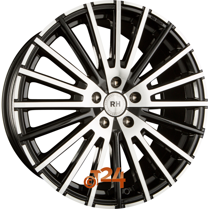 WM RAD|Schwarz Voll Poliert 20