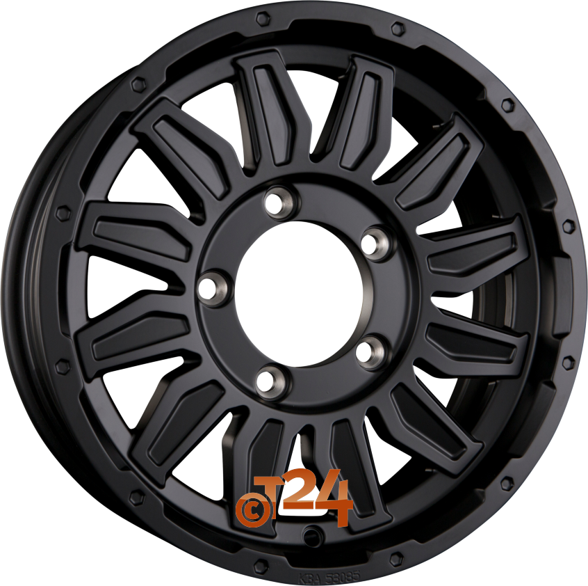 FORREST (OX21)|BLACK - Matt Black 15