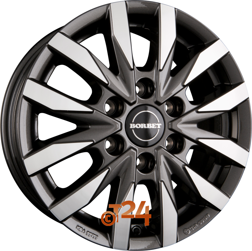 CW6|Mistral Anthracite Glossy Polished 17