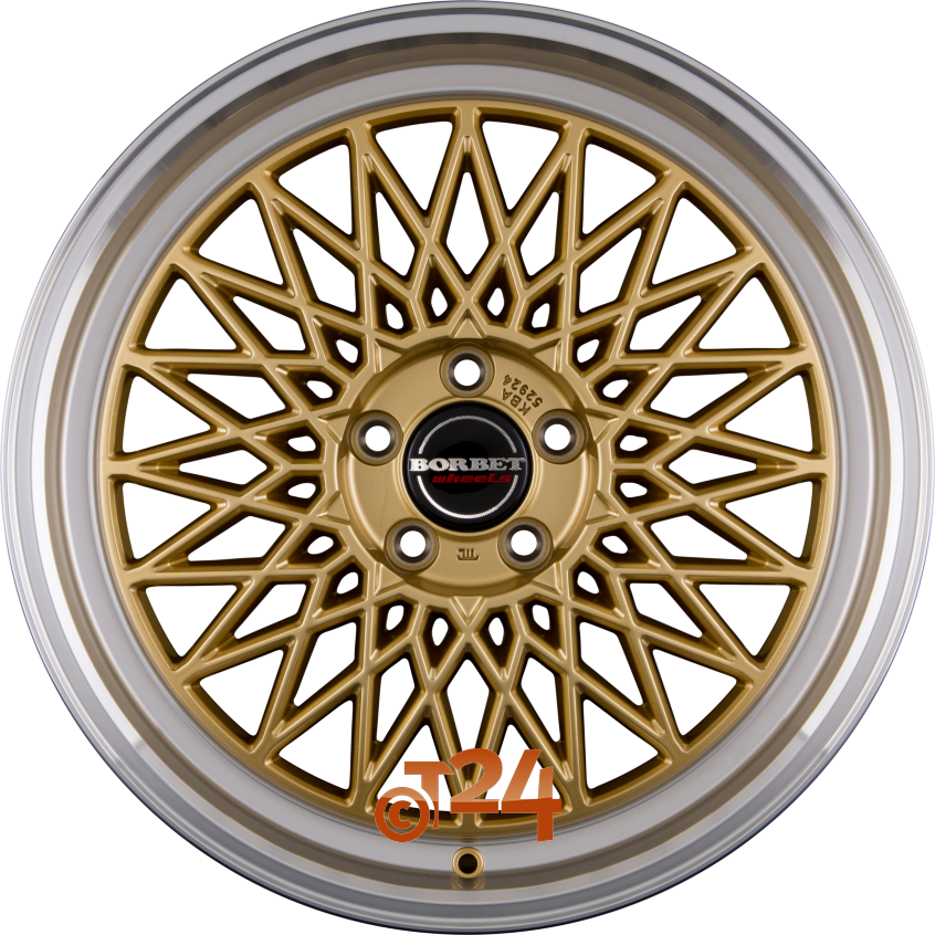 B|Gold Rim Polished 17