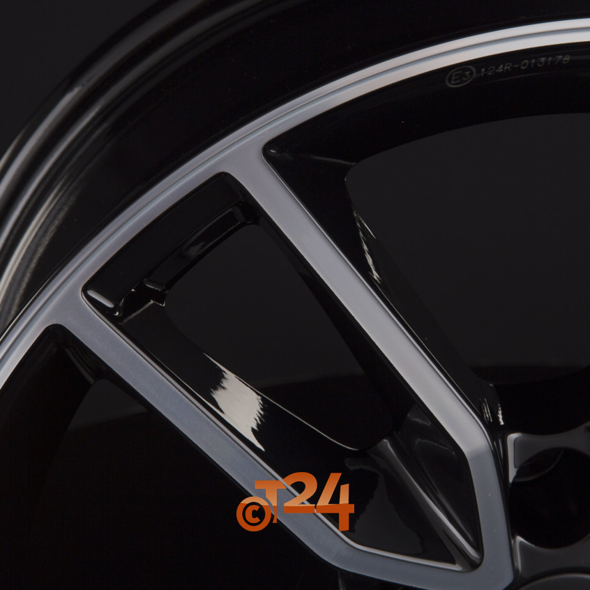 KOROS|Glossy Black Machined - Diamond Black 17