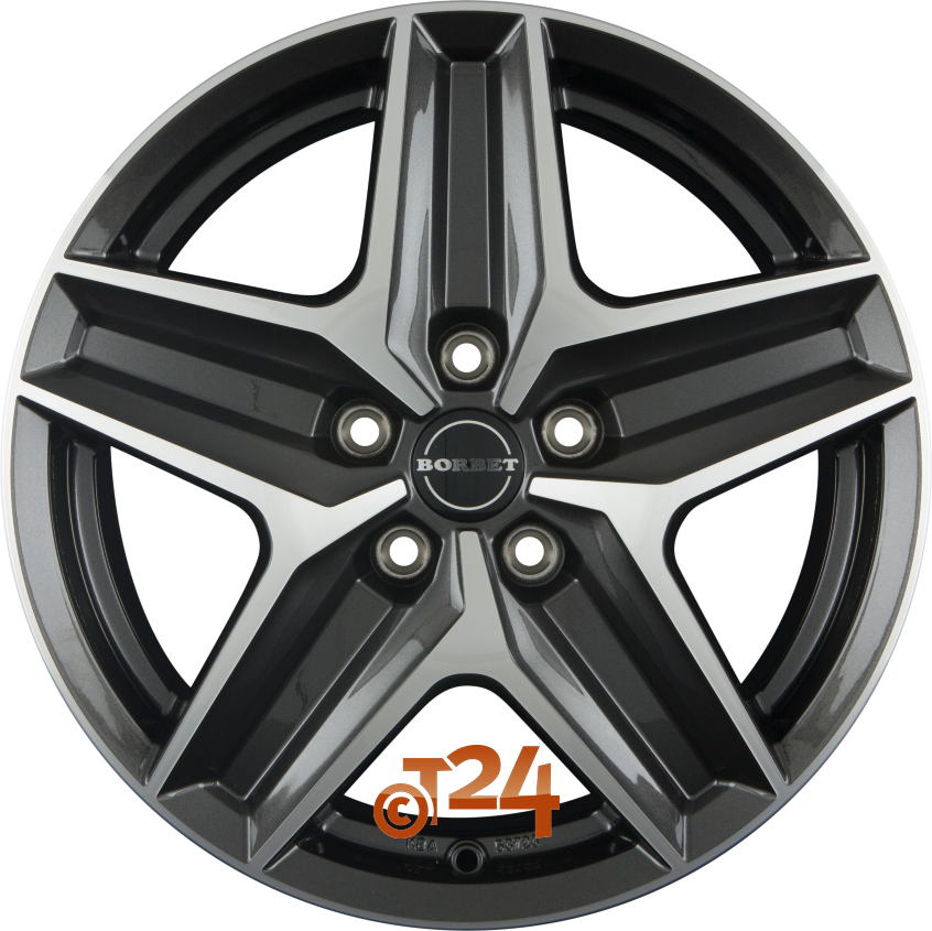 CWZ|Mistral Anthracite Glossy Polished 18
