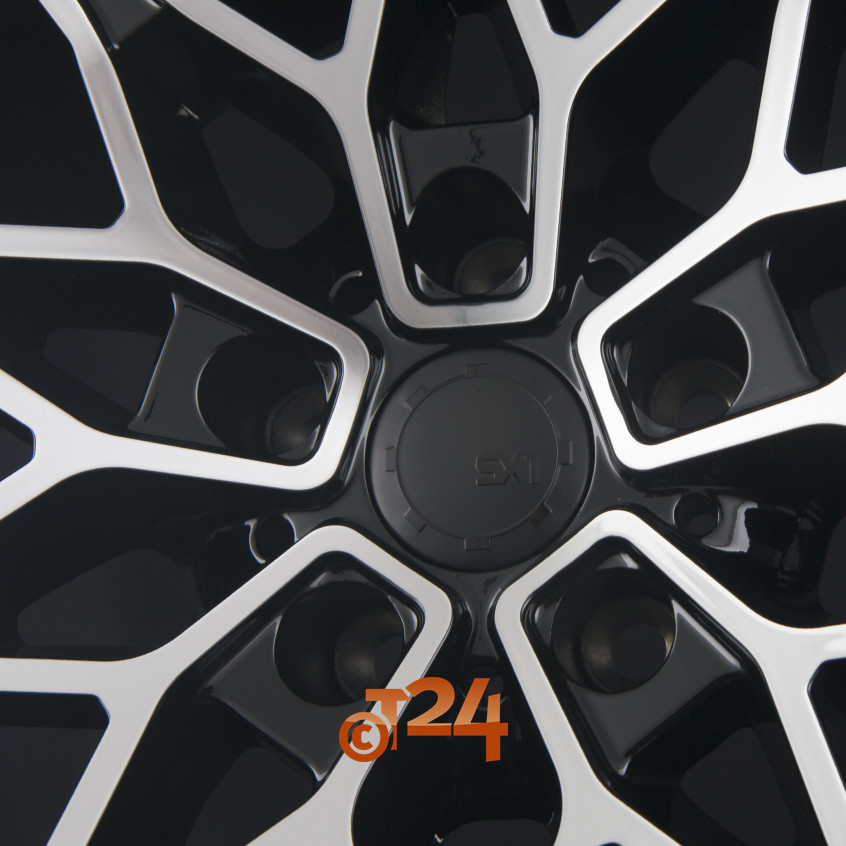 SX1|Glossy Black Machined (GBM) 19