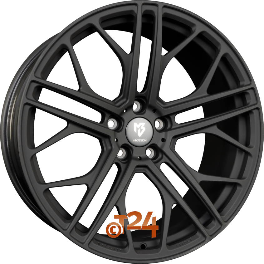 SF1 FORGED|Schwarz Stumpfmatt (BP1) 20