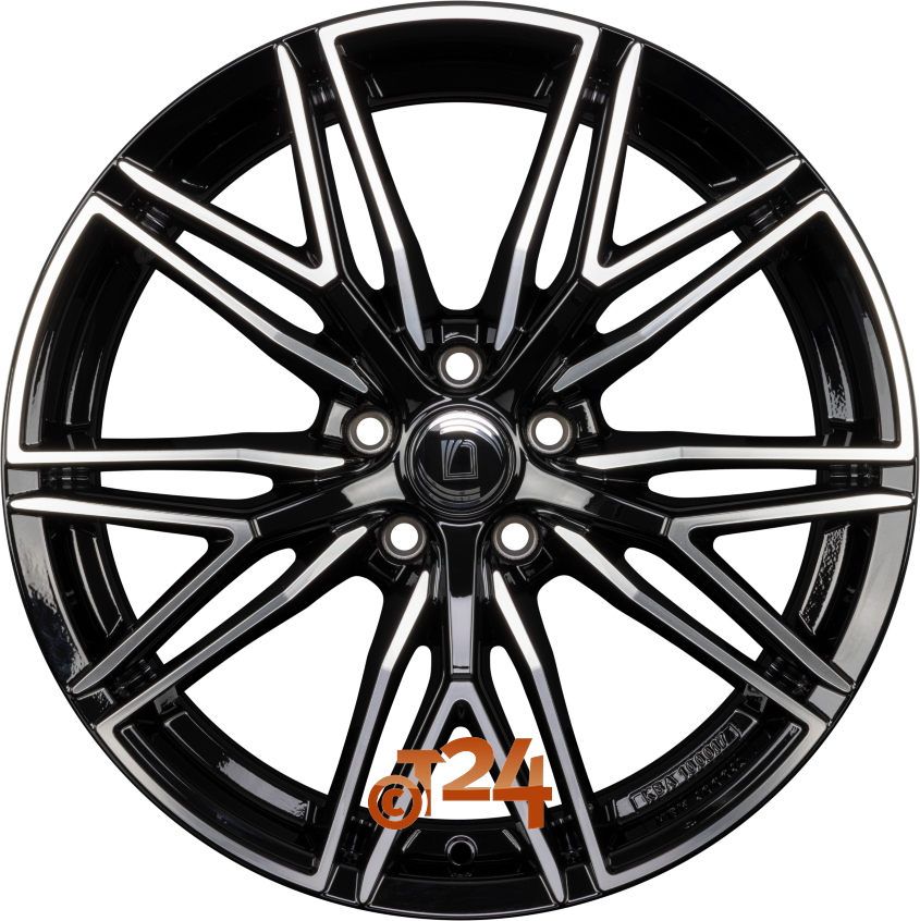 PREDATOR|NERO S MACHINED - Schwarz Glanz Frontpoliert  19