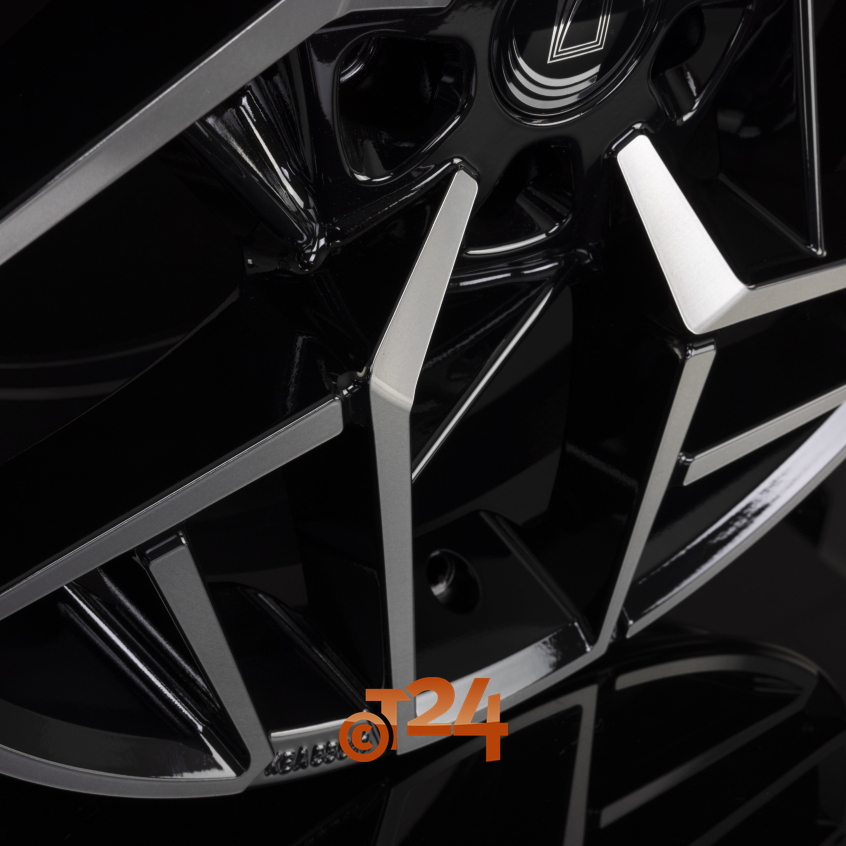 NORA|NERO S MACHINED - Schwarz Glanz Frontpoliert 19