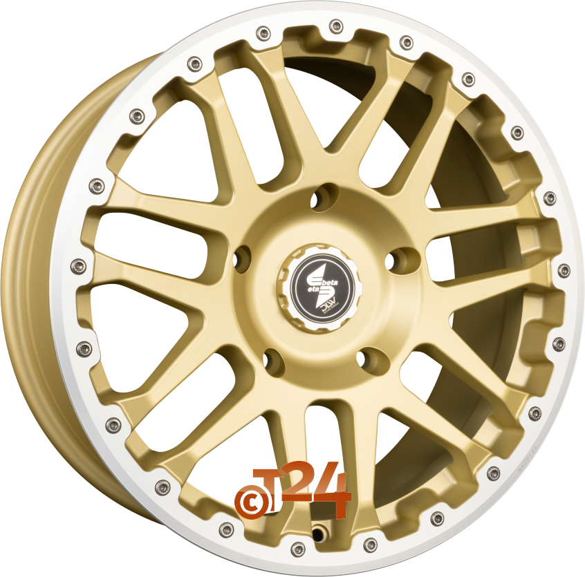 COMBAT CV|Gold Matt Lip + Cap Polish 18