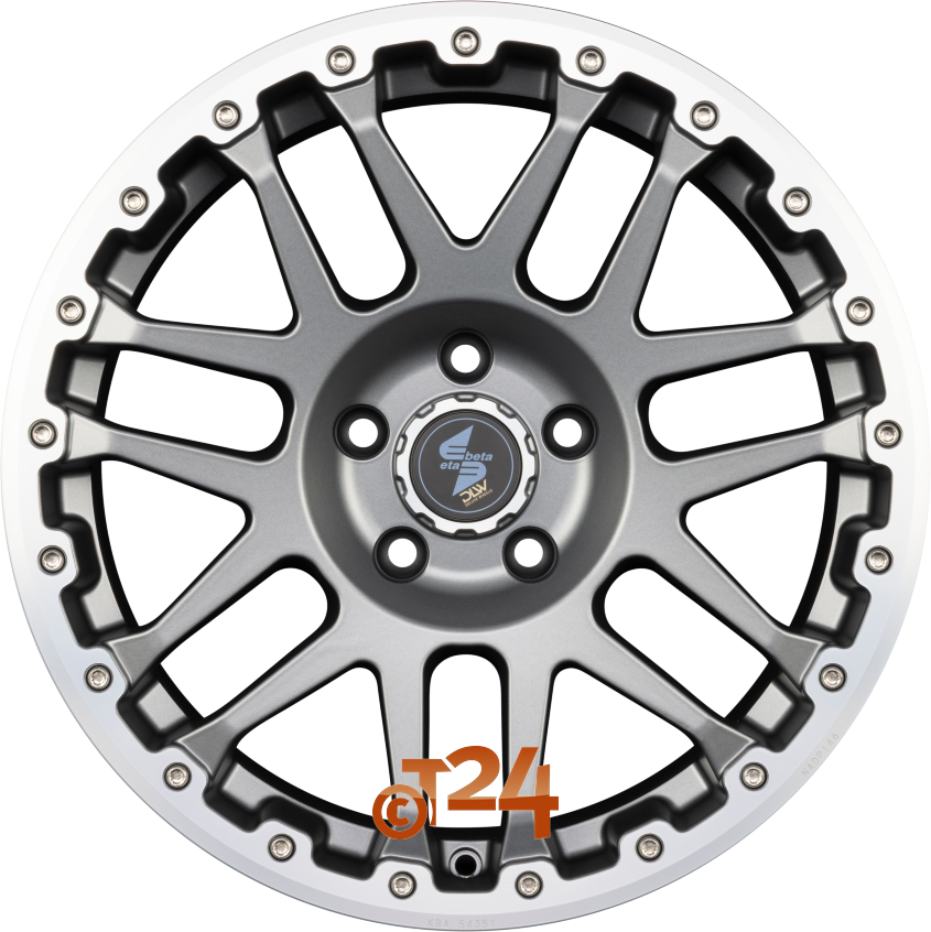COMBAT CV|Anthracite Matt Lip + Cap Polish 17