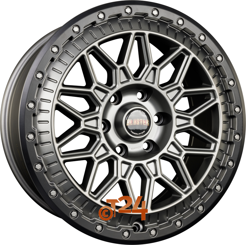 BLUSTER|Matt Titanium Black Lip 18