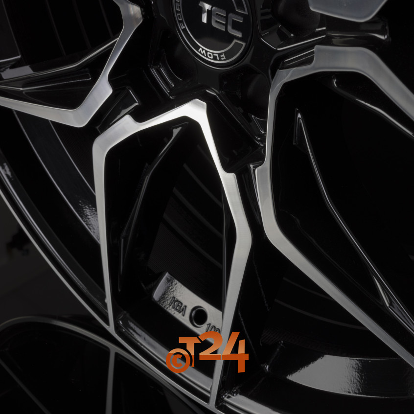 GT9 FLOWFORGED|Schwarz-Glanz Frontpoliert 19