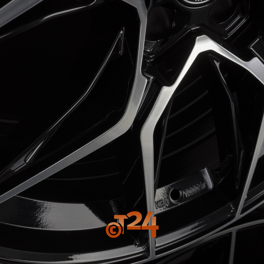 GT9 FLOWFORGED|Schwarz Glanz Frontpoliert 20