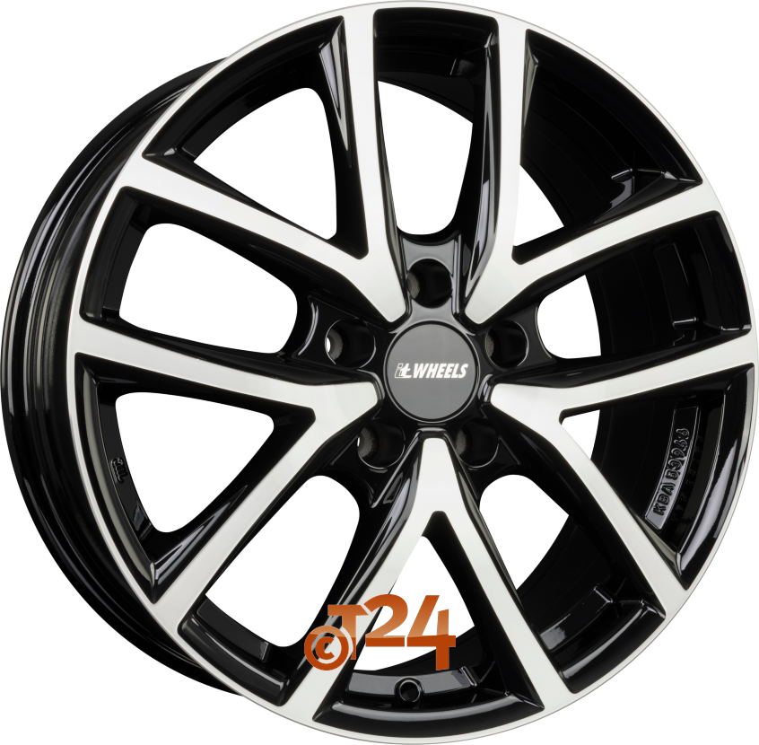 MIRA|Diamond Black Front Polished 18