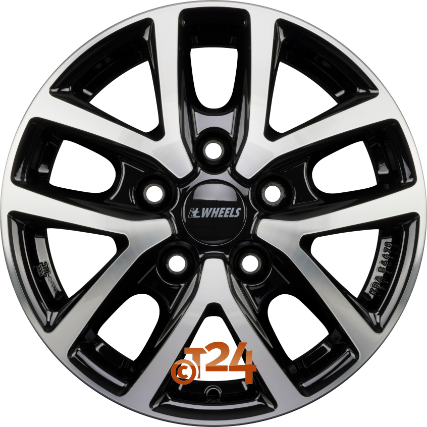 MIRA VAN|Diamond Black Front Polished 16