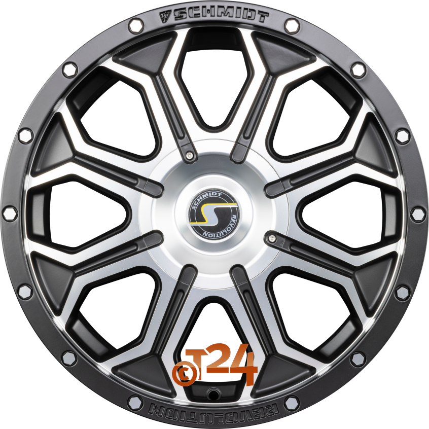 18HDX|Satin Black Front Poliert mit Softhorn 18