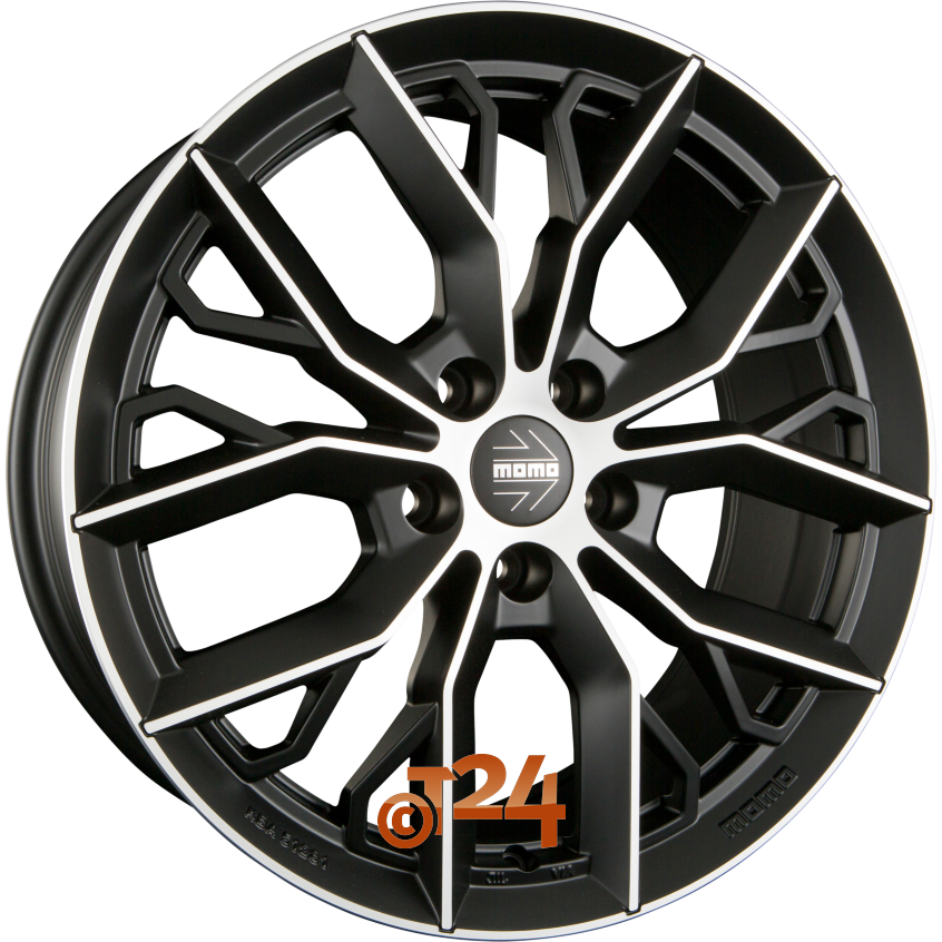 MASSIMO|Matt Black Polished 18