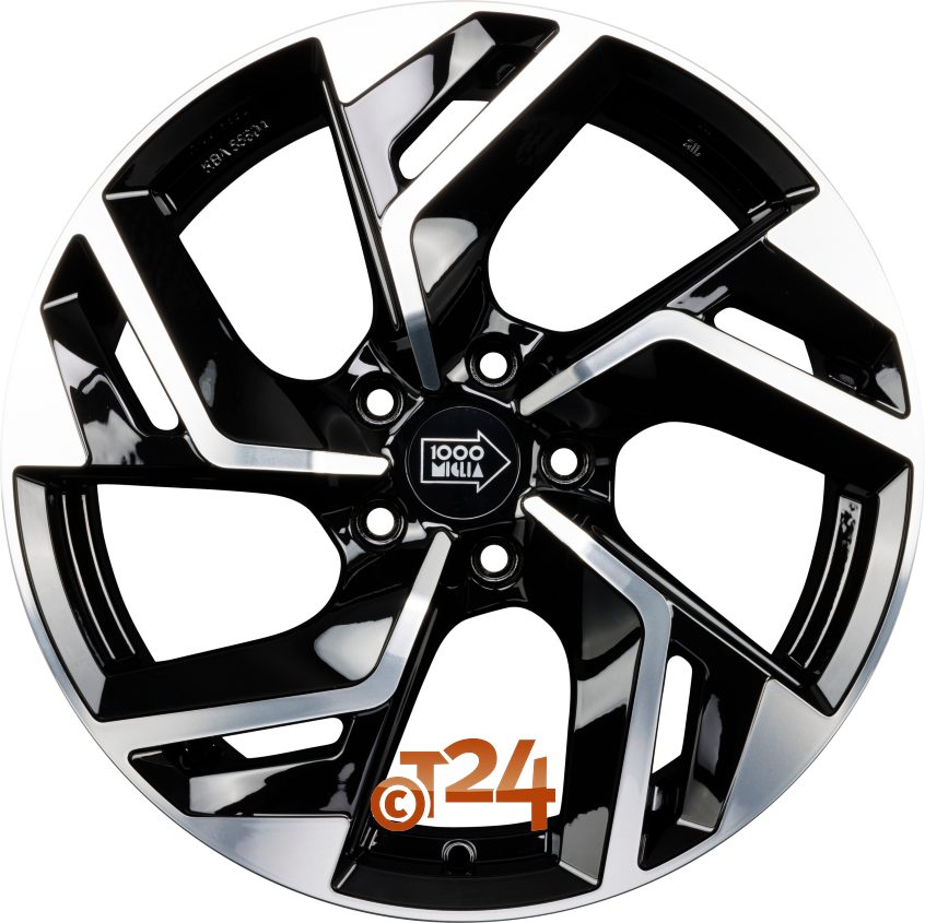 MM1031|Gloss Black Polished 19