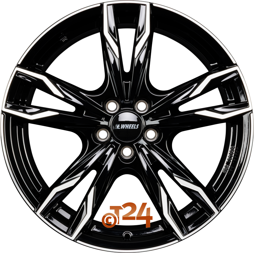 GINA|Gloss Black Polished 17