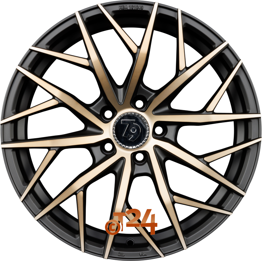 SSF-1|Black Glossy Gold Front (BGGF) 19