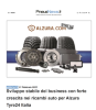 Sviluppo stabile del business con forte crescita nei ricambi auto per Alzura Tyre24 Italia