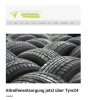 Altreifenentsorgung jetzt &uuml;ber Tyre24