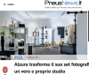 Alzura trasforma il suo set fotografico in un vero e proprio studio