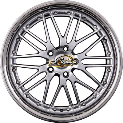 WASABI Hyper Silber mit Inox Edelstahlbett