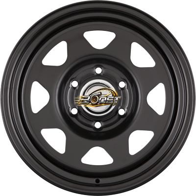 DOTZ DAKAR - Ohne Zubehör DARK Schwarz Glänzend - Offroad Stahlfelge 7.00x16 6x140 DOTZ DAKAR - Ohne Zubehör DARK Schwarz Glänzend - Offroad Stahlfelge 7.00x16 6x140