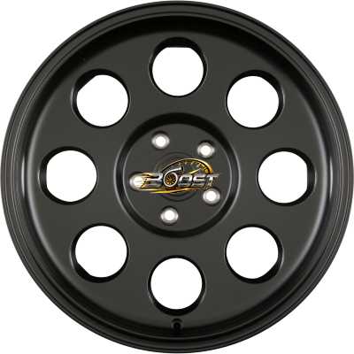 DELTA 4x4 KLASSIK Black Matt — Zwart lichtmetalen velg