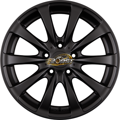 COM 4 WHEELS RACY BLACK Schwarzmatt 7.00x16 5x120 COM 4 WHEELS RACY BLACK Schwarzmatt 7.00x16 5x120
