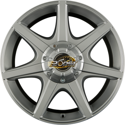 BORBET CWE Crystal Silver — Zilver lichtmetalen velg