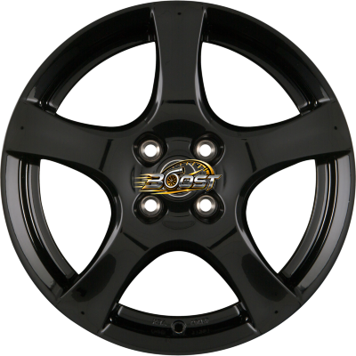 BORBET F Black Glossy 6.50x16 4x108 BORBET F Black Glossy 6.50x16 4x108
