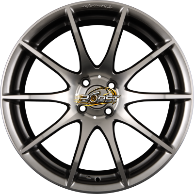 TOMASON TN1 Hyperblack Polished — Zwart lichtmetalen velg