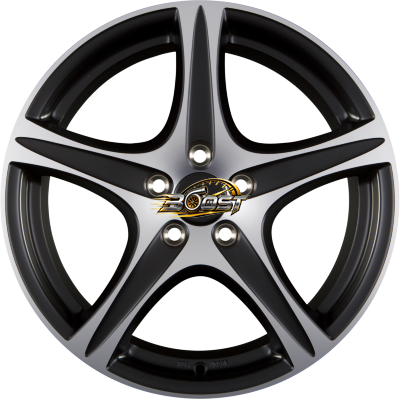 RONAL R56 Mattschwarz-Frontkopiert 6.50x16 5x114 RONAL R56 Mattschwarz-Frontkopiert 6.50x16 5x114