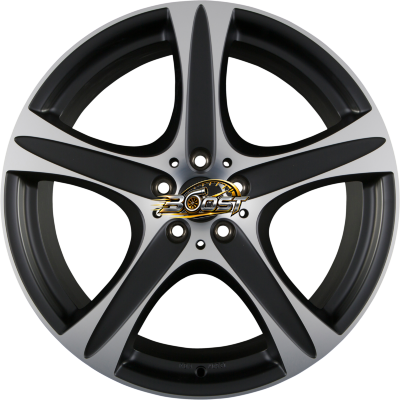 RONAL R55 SUV Mattschwarz-Frontkopiert 7.50x17 5x120 RONAL R55 SUV Mattschwarz-Frontkopiert 7.50x17 5x120