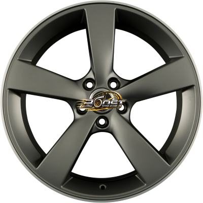 AVUS Racing AF10 Matt Anthracite Polished — Grijs/antraciet lichtmetalen velg