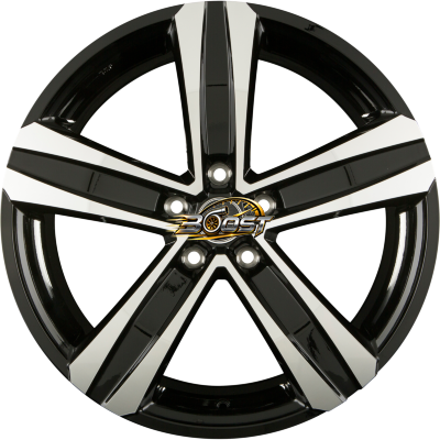 MAK STONE 5 Black Mirror Face 6.50x15 5x160 MAK STONE 5 Black Mirror Face 6.50x15 5x160