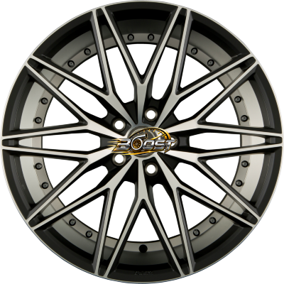PROLINE WHEELS PXE Black Matt Polished (BMP) 8.50x19 5x114 PROLINE WHEELS PXE Black Matt Polished (BMP) 8.50x19 5x114