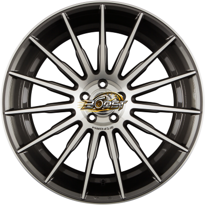 artFORM AF-401 Gunmetal Polished — Grijs/antraciet lichtmetalen velg