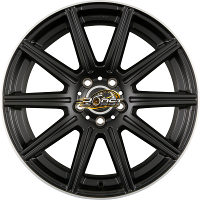 KESKIN KT16 DYNAMIC Matt Black Lip Polished (MBLP) 8.00x18 5x112 KESKIN KT16 DYNAMIC Matt Black Lip Polished (MBLP) 8.00x18 5x112
