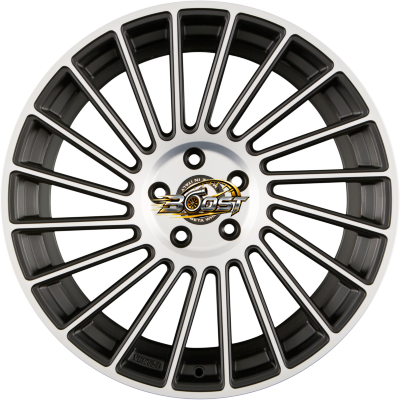 ETABETA VENTI-R Black Matt Full Polish 7.50x18 5x110 ETABETA VENTI-R Black Matt Full Polish 7.50x18 5x110