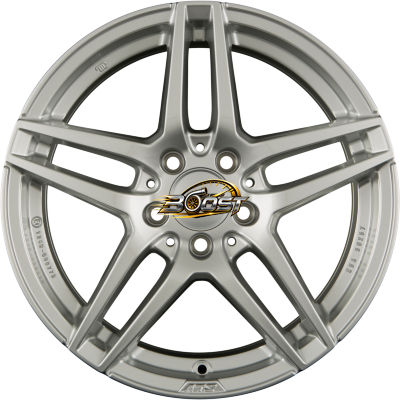 ATS MIZAR Polar-Silber — Zilver lichtmetalen velg
