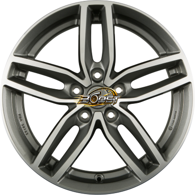 BROCK / RC RC29 Himalaya Grey Voll Poliert (HGVP) 8.00x18 5x114 BROCK / RC RC29 Himalaya Grey Voll Poliert (HGVP) 8.00x18 5x114
