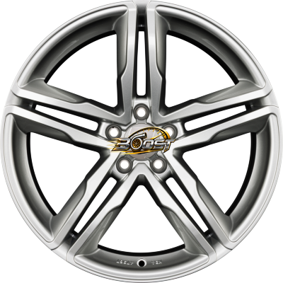 2DRV by WHEELWORLD WH11 Daytona Grau Lackiert (DG+) — Grijs/antraciet lichtmetalen velg