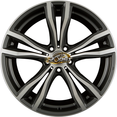 MAK X-MODE Gun Metal Mirror Face 9.00x20 5x112 MAK X-MODE Gun Metal Mirror Face 9.00x20 5x112