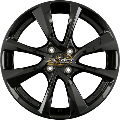 OXXO OBERON 4 (OX7) BLACK - Black 6.50x16 4x108 OXXO OBERON 4 (OX7) BLACK - Black 6.50x16 4x108