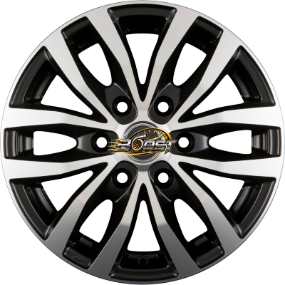 MAK LOAD 6 Ice Black — Zwart lichtmetalen velg