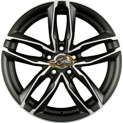 GMP ITALIA ATOM Matt Black Diamond 9.00x20 5x112 GMP ITALIA ATOM Matt Black Diamond 9.00x20 5x112